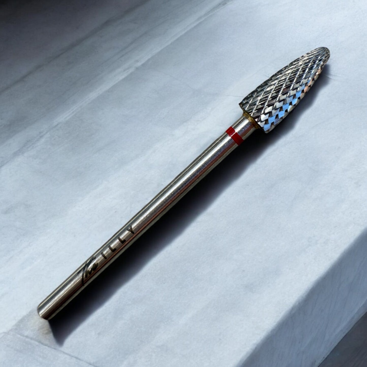 Carbide nail drill bit corn,red ,head diameter 6mm no 4