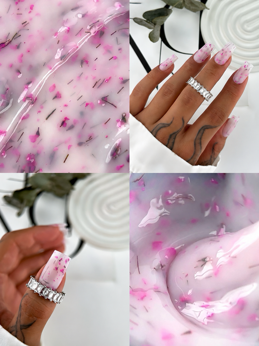 Milky Pink Flower Gel 15g