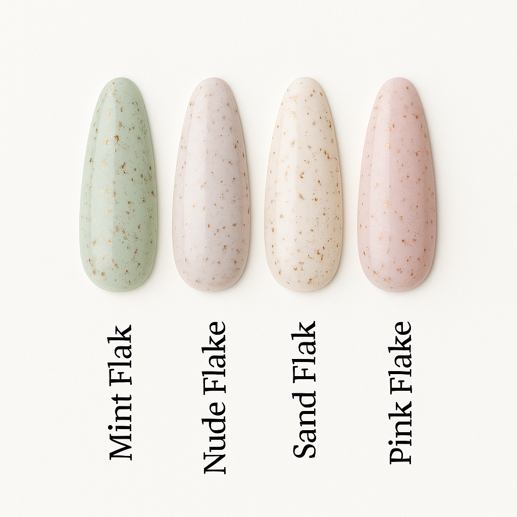 Nude Flake Rubber Base