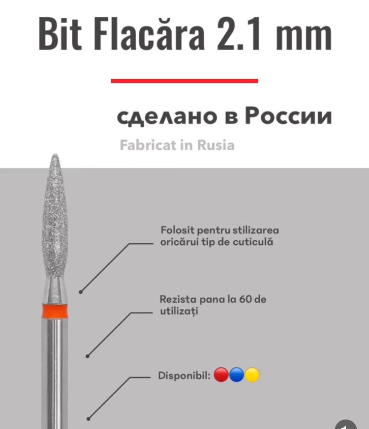 Drill Bit Flame Red Highsociety