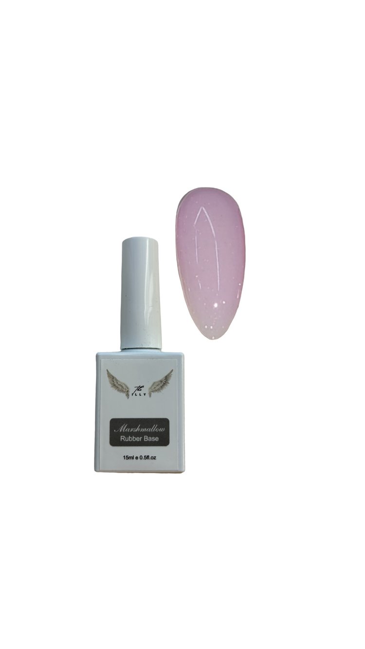 Baby Pink Shimmer Rubber Base