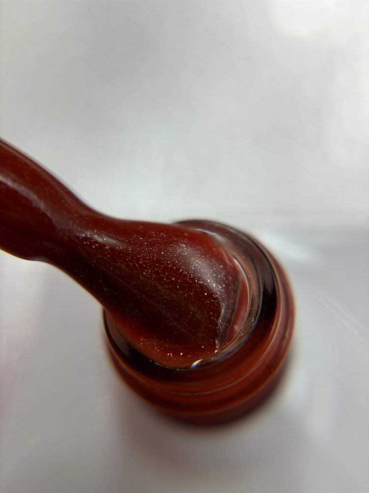 Shimmer Red Rubber Base