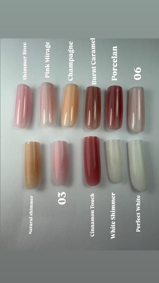 Natural Shimmer 28 PolyGel 30g tube