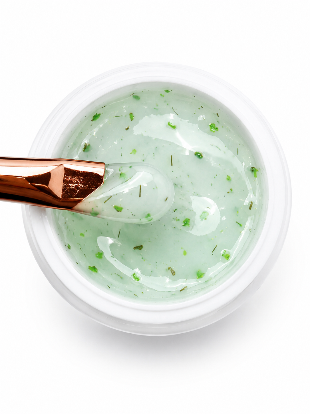 Milky Mint Flower Builder Gel 15g Hema & TPO Free
