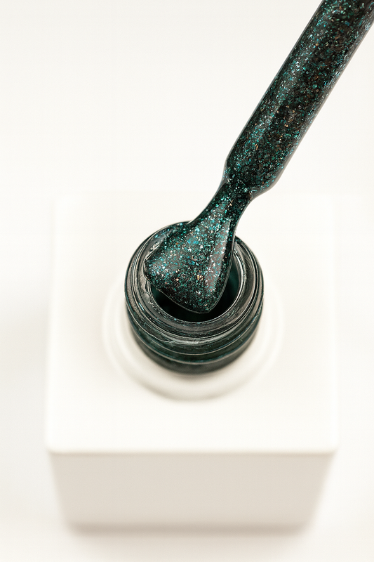 Twilight Glitter Rubber Base
