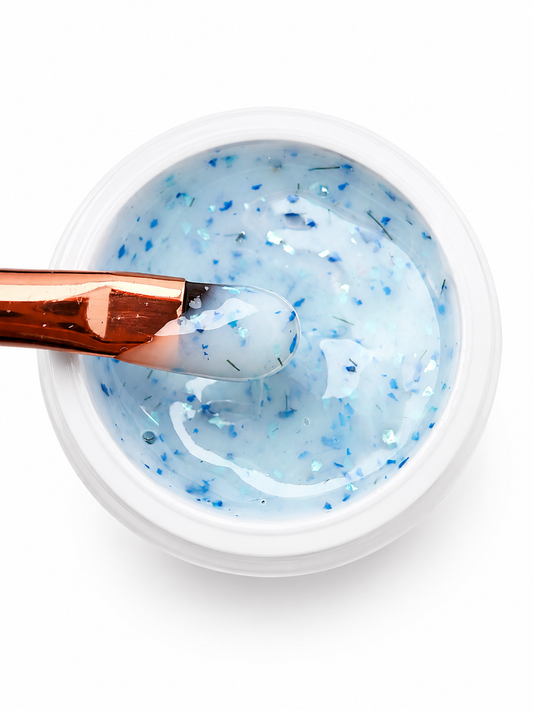 Milky Blue Flower Gel 15g