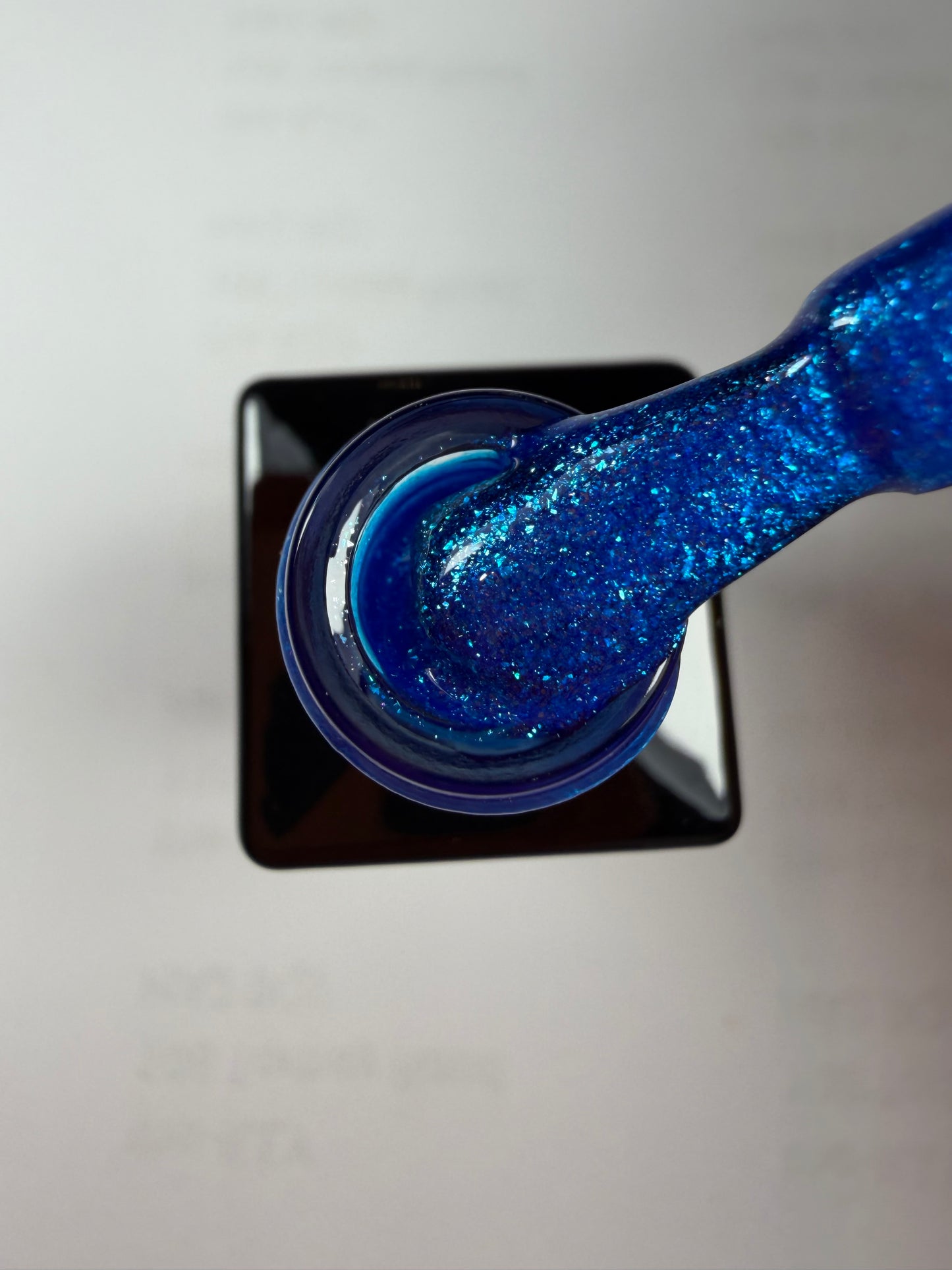 Blue Sparkle Gel Polish 10ml Hema & TPO Free