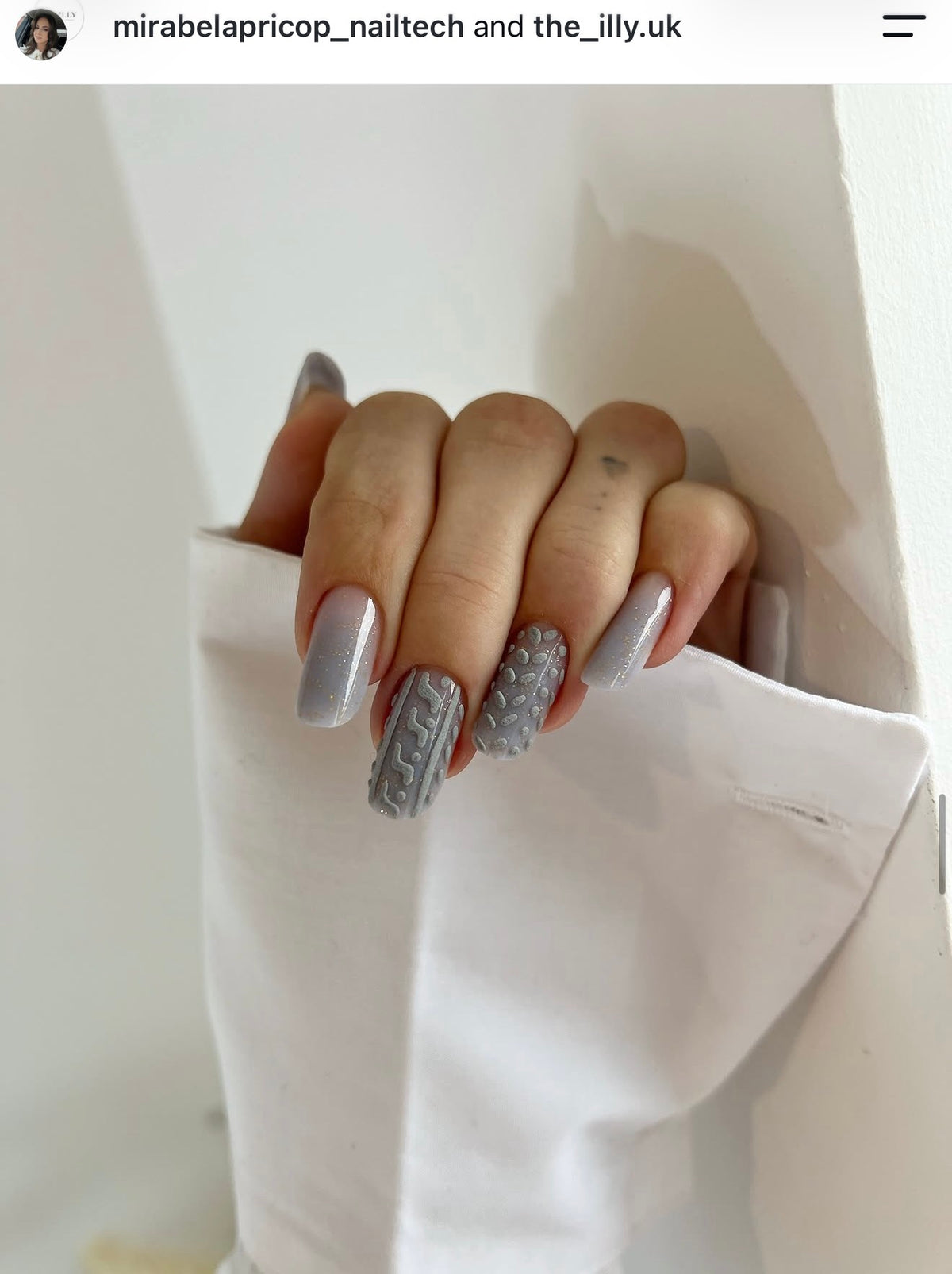 Mauve Foil Flex Builder Gel