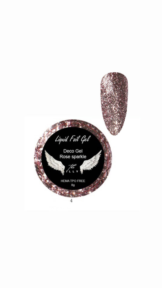 Deco Gel Rose Sparkle Hema TPO FREE 8g