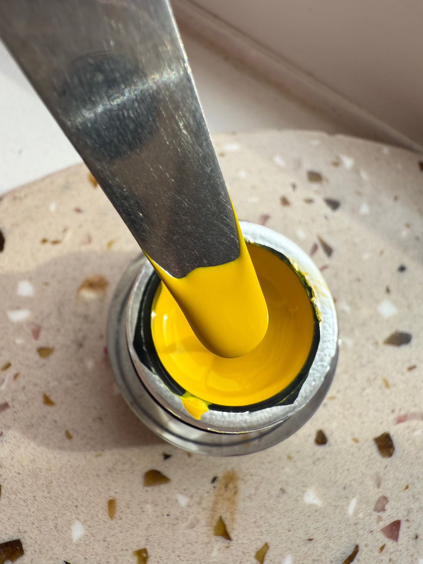 No wipe painting and stamping gel Yellow