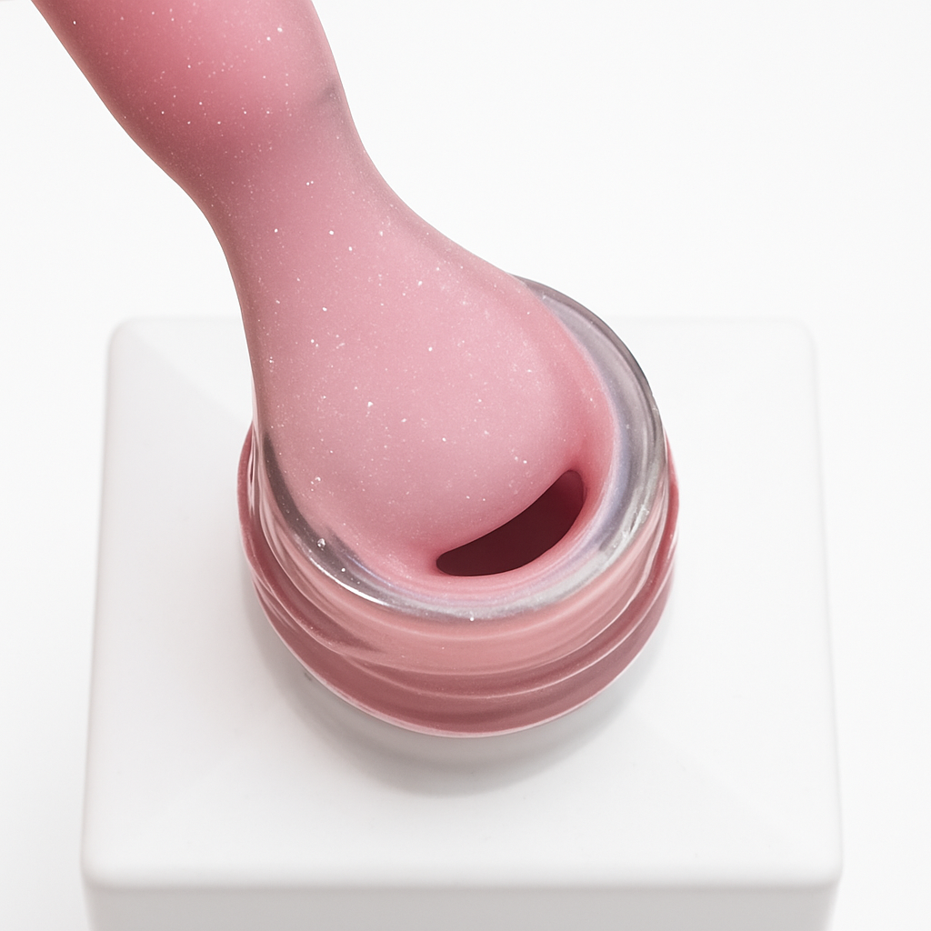 Rose Shimmer Rubber Base Hema TPO Free