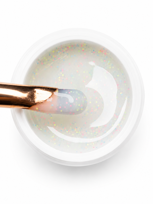 Rainbow Confetti Builder Gel 15g