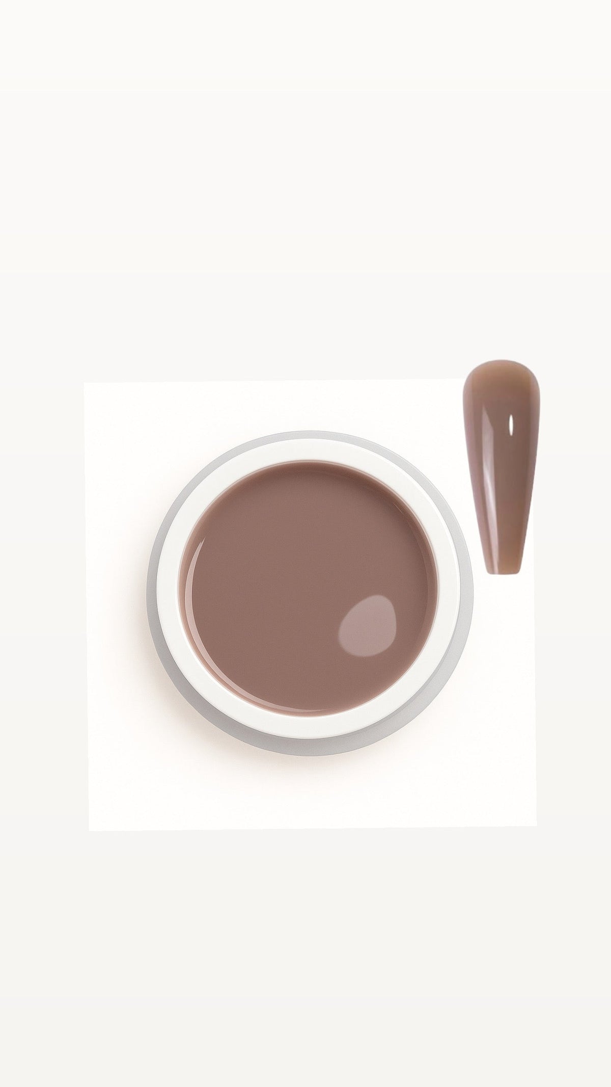 Soft Mocha Self Levelling Builder Gel Hema & TPO Free 15g