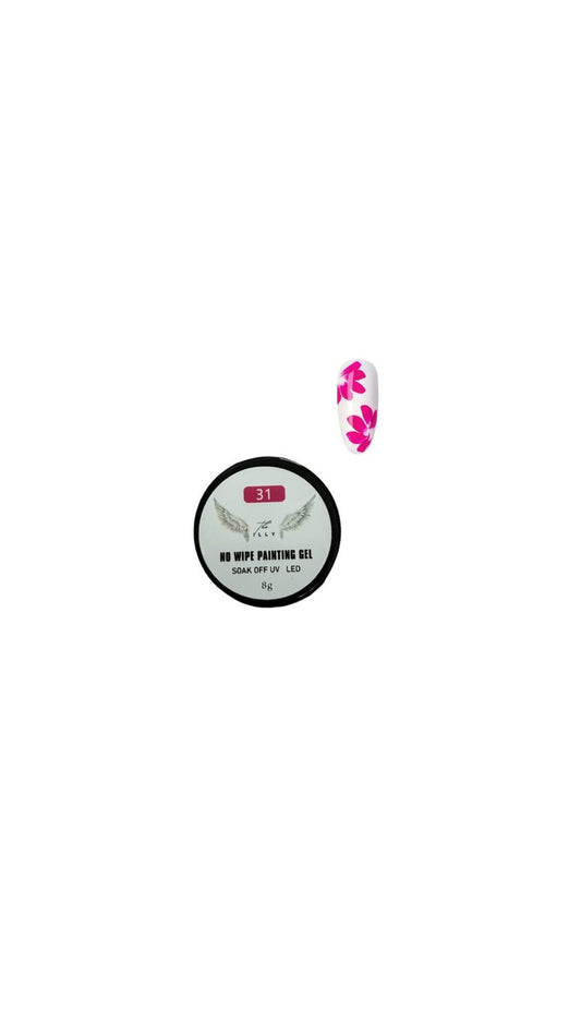 No wipe painting and stamping PINK
