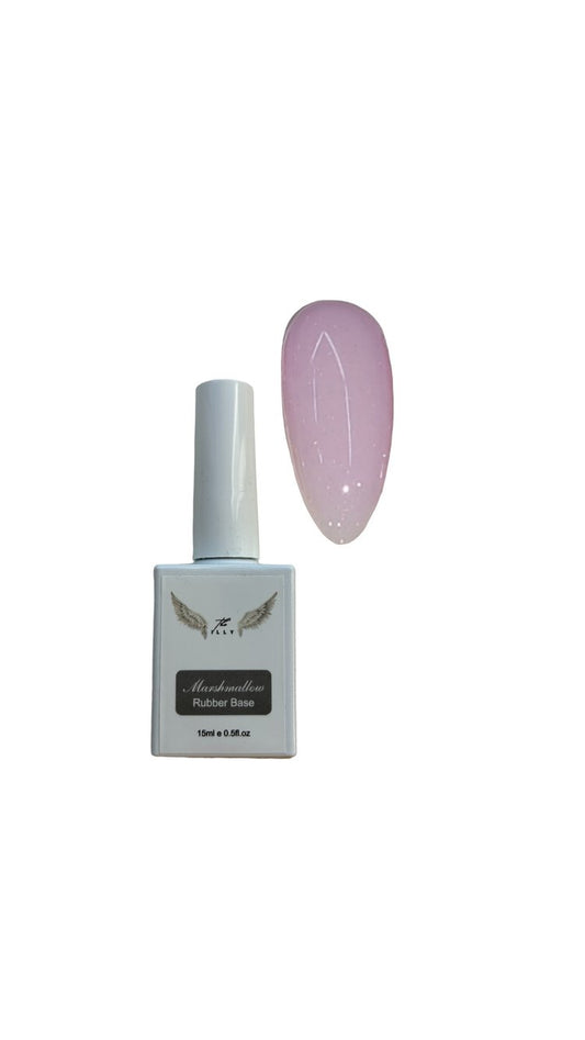Baby Pink Shimmer Rubber Base