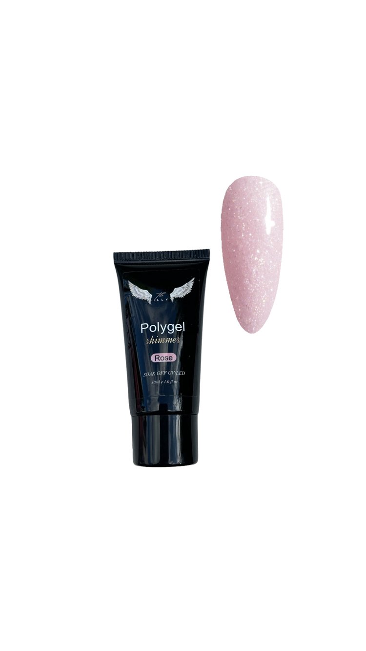 PolyGel Shimmer Rose 09 Tube