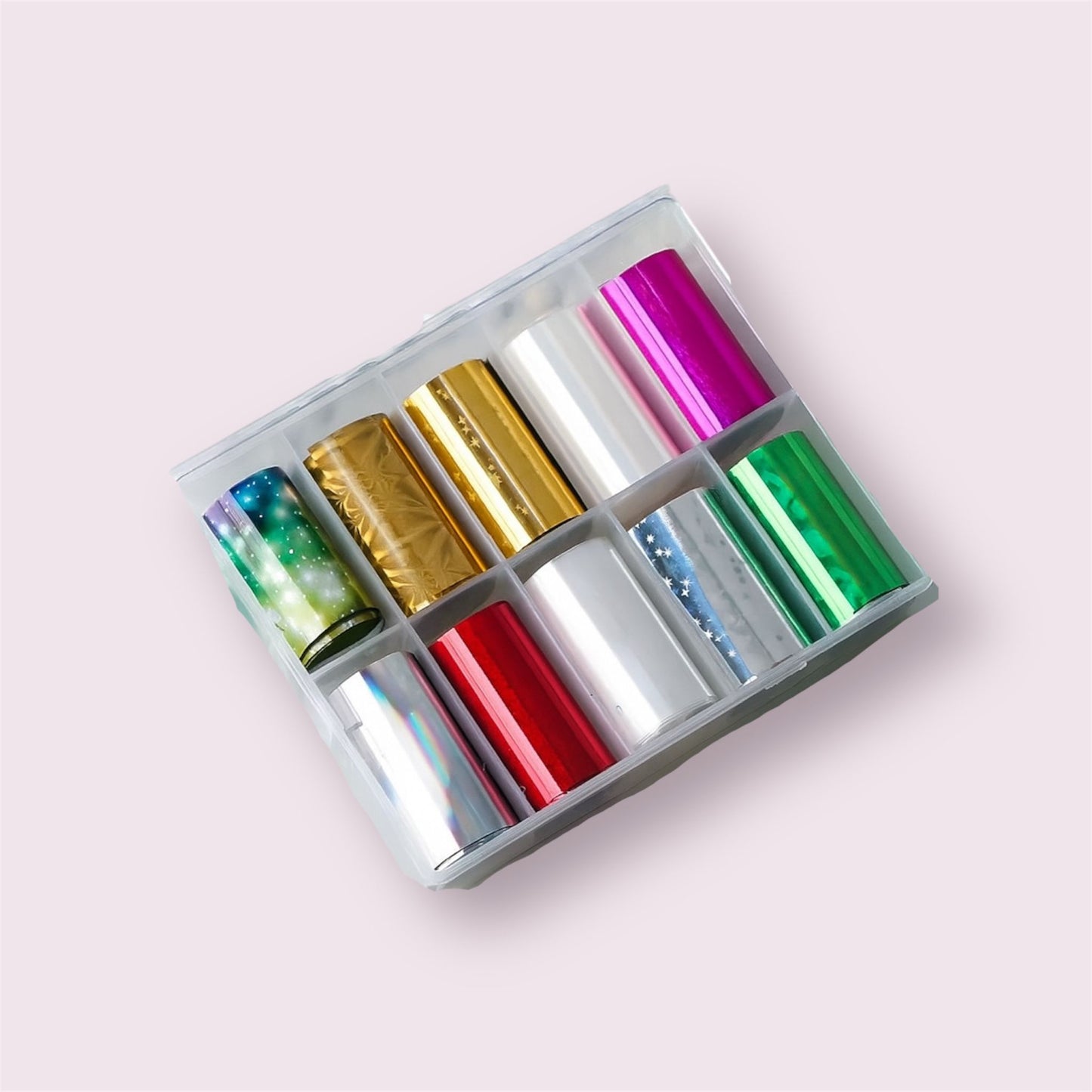 Nail Art Foil Set of 10 No 2