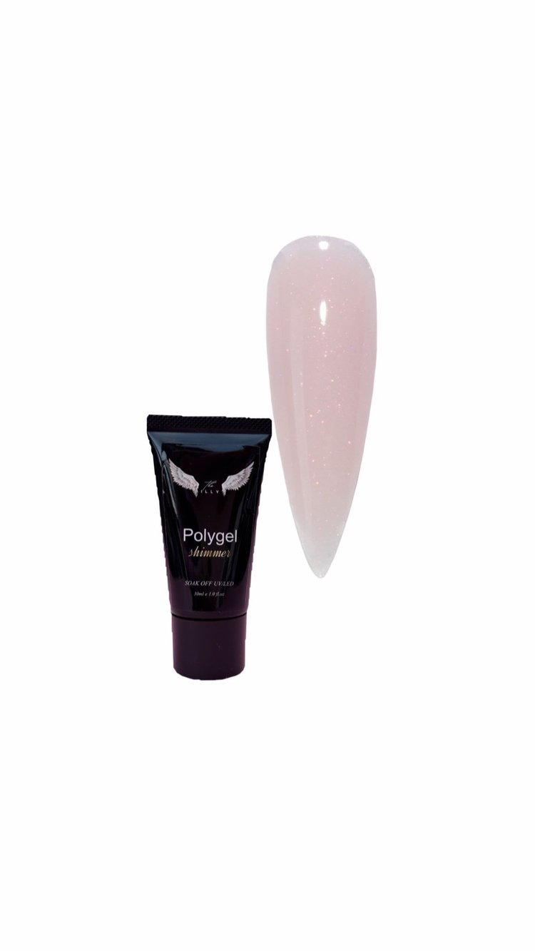 Light Pink Shimmer Polygel 06