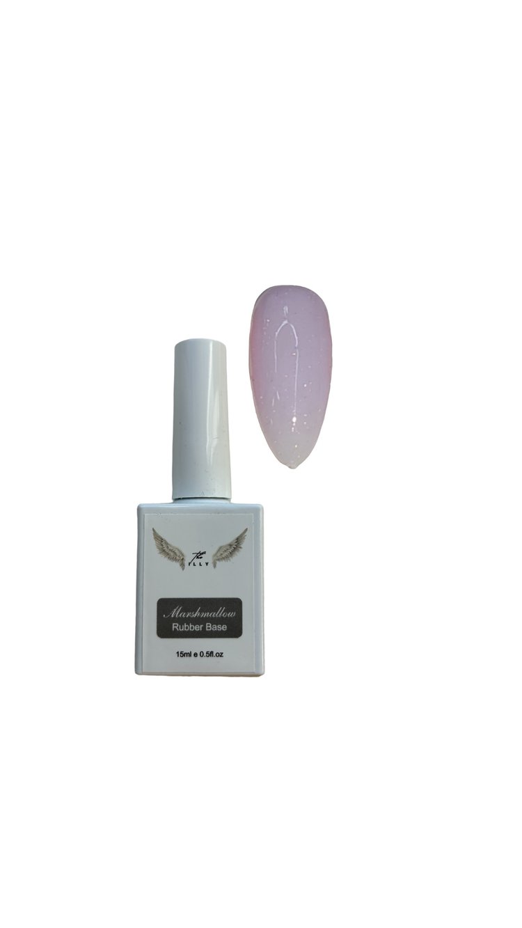 Milky Purple Shimmer Rubber Base