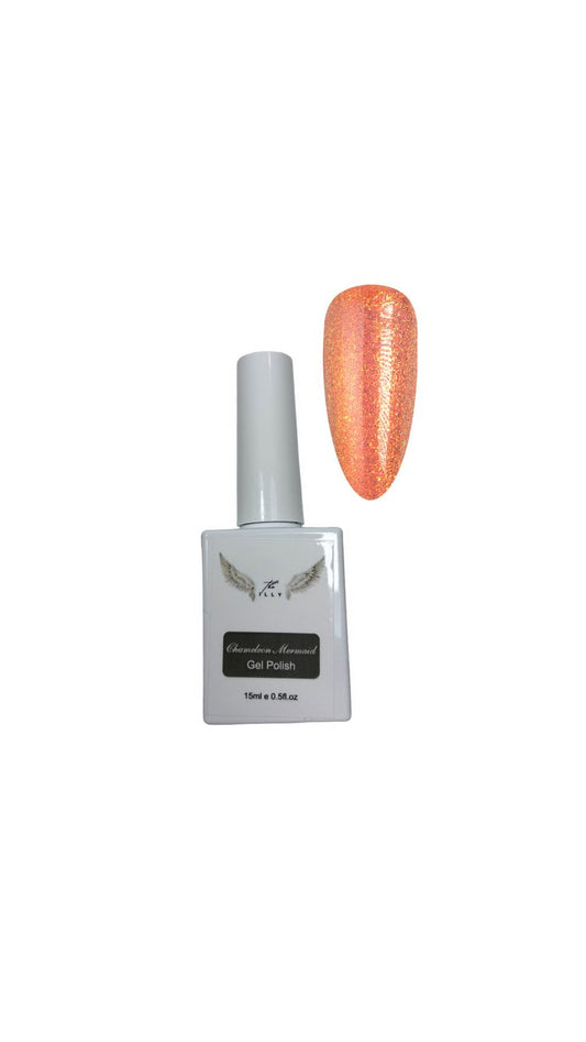Mermaid Gel Polish Orange