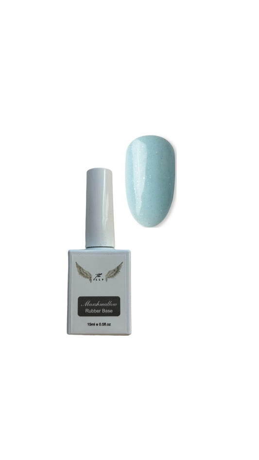 Turquoise Shimmer Rubber Base